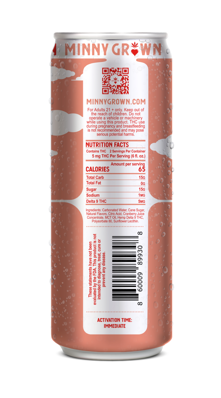 Minny Grown Beverage - Sex on the Sandbar | Cannabis Cocktail