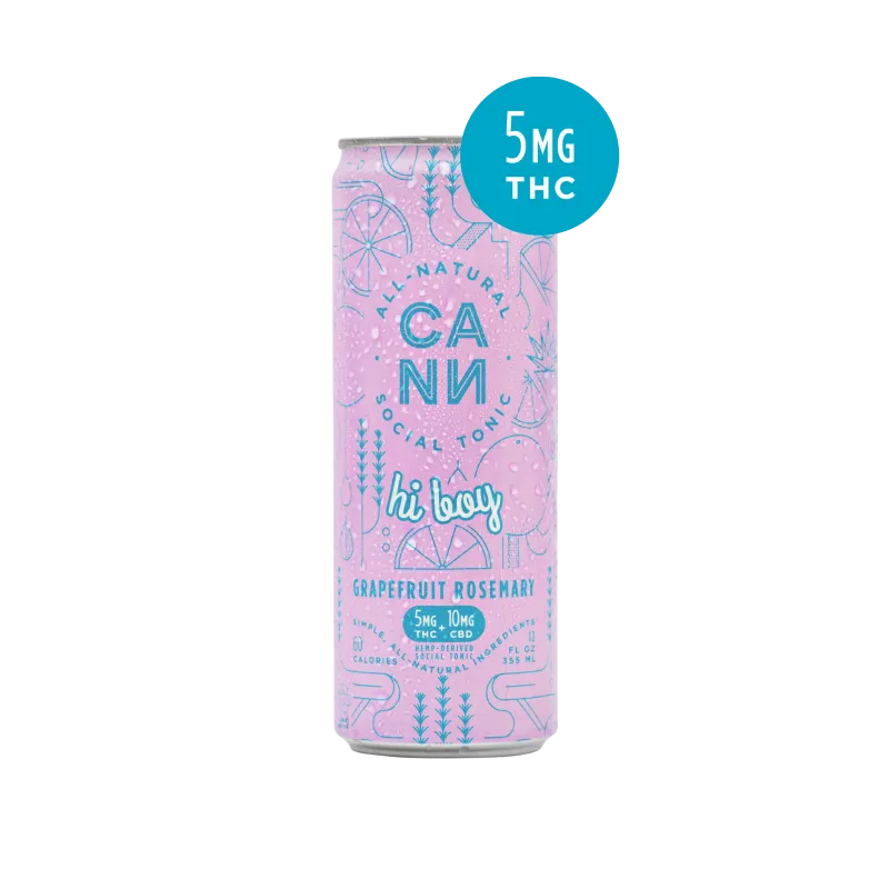 CANN Hi Boy Grapefruit Rosemary 12 fl. oz.