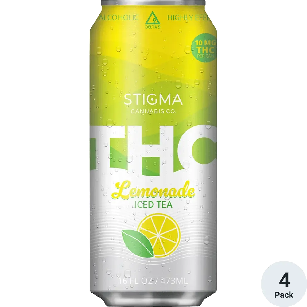 Stigma THC 10mg Lemonade Iced Tea-16oz Cans zoom Stigma THC 10mg Lemonade Iced Tea