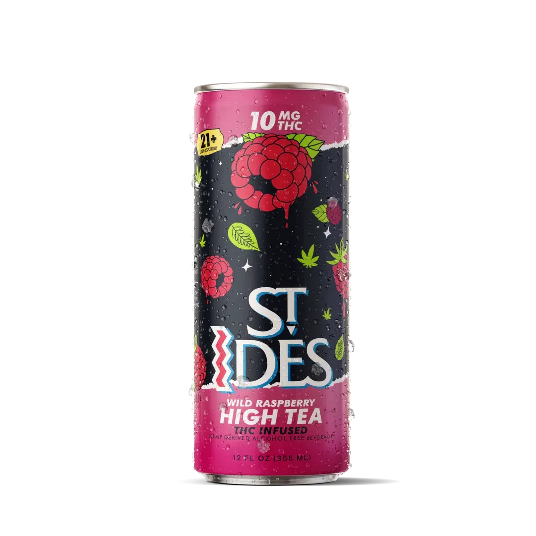 St Ides Wild Raspberry High Tea - 10mg