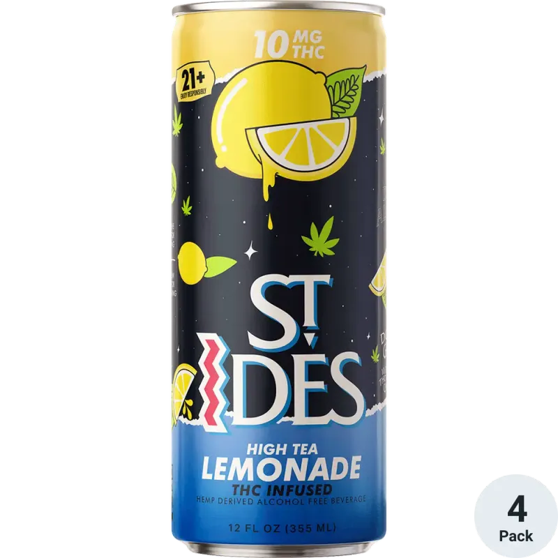 St Ides THC 10mg High Tea Lemonade