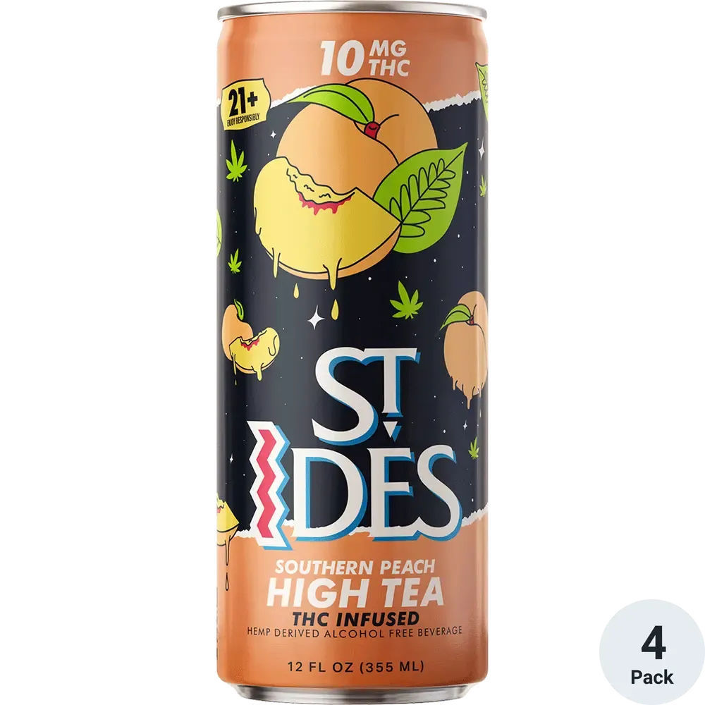 St Ides 10mg THC High Tea Peach