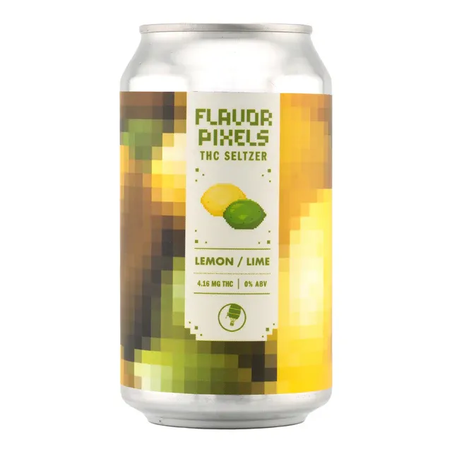 Insight Flavor Pixels Lemon Lime THC Seltzer