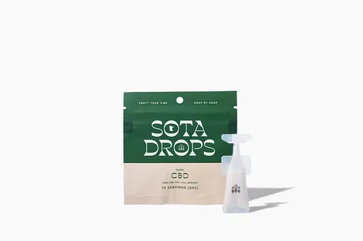 Superior Molecular Soda Drops 100mg CBD per 10 count bag