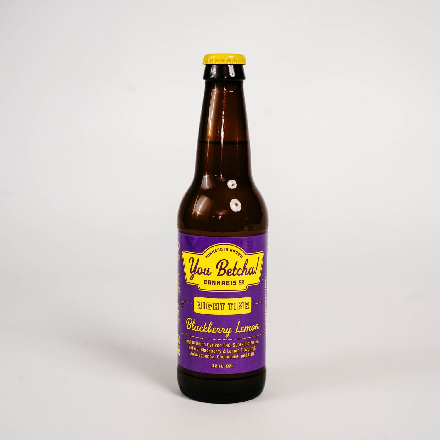 You Betcha Night Time Beverage Blackberry Lemon 12oz