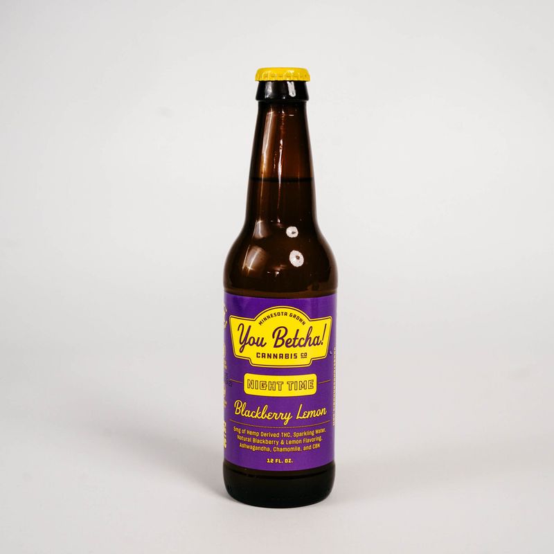 You Betcha Night Time Beverage Blackberry Lemon 12oz