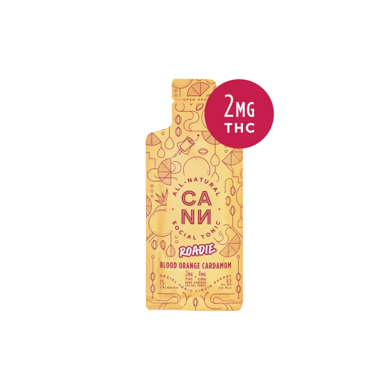 CANN Roadie Blood Orange Cardamom - Social tonic liquid packet