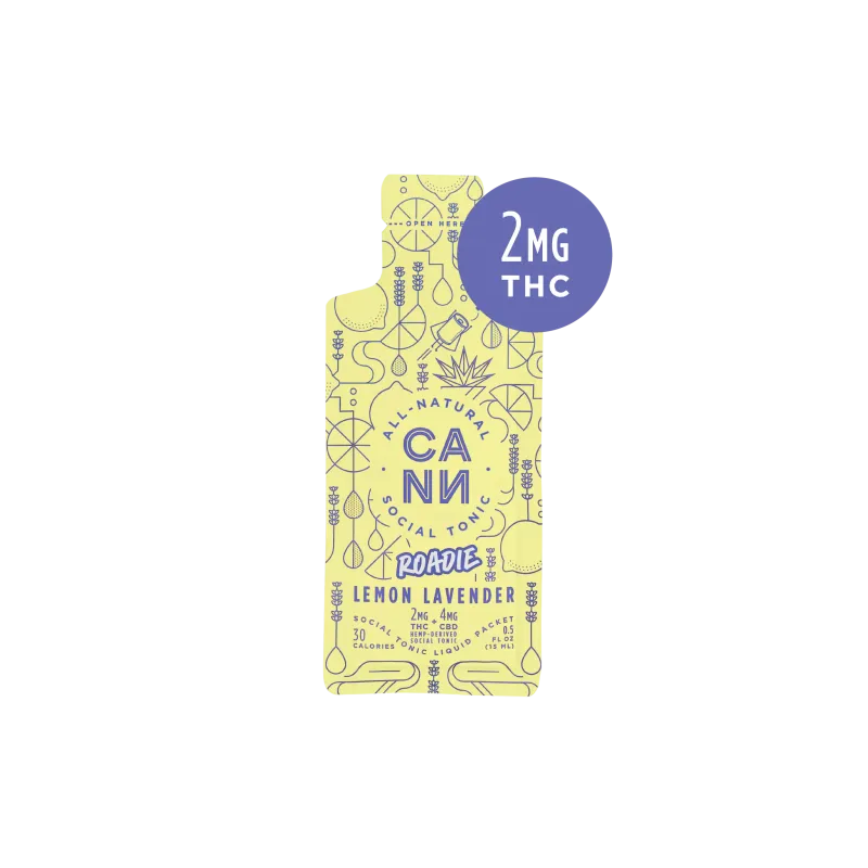 CANN Roadie Lemon Lavender-Social Tonic Liquid Packet