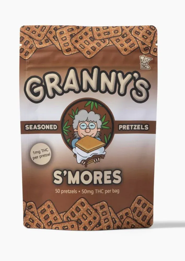 Granny's Smore's THC Pretzels  50 pieces