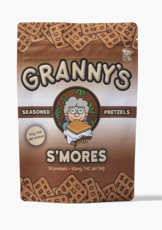 Granny's Smore's THC Pretzels  50 pieces
