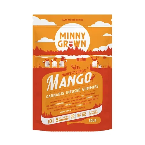 Minny Grown Gummies - Sour Mango