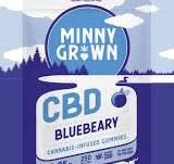 Minny Grown CBD Bluebeary gummies