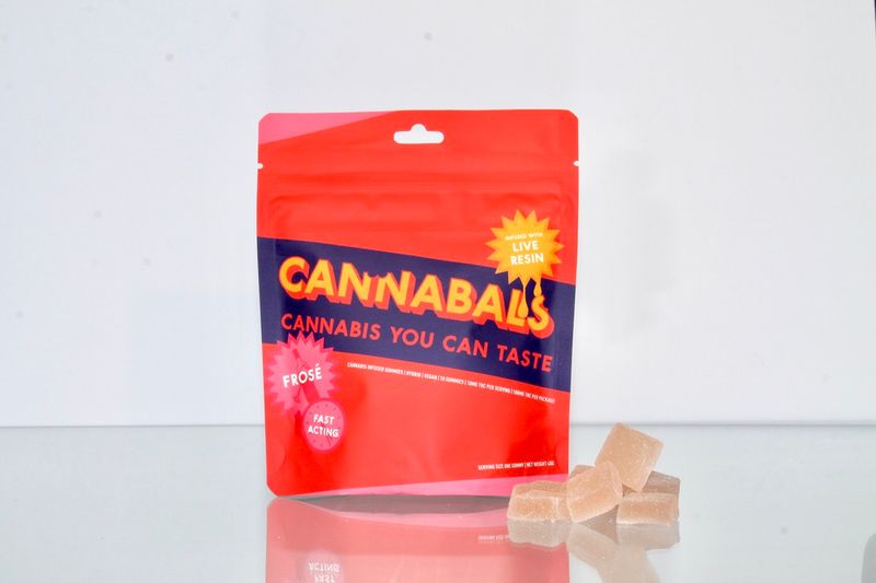 Cannabals Frose 50mg/THC per package gummies