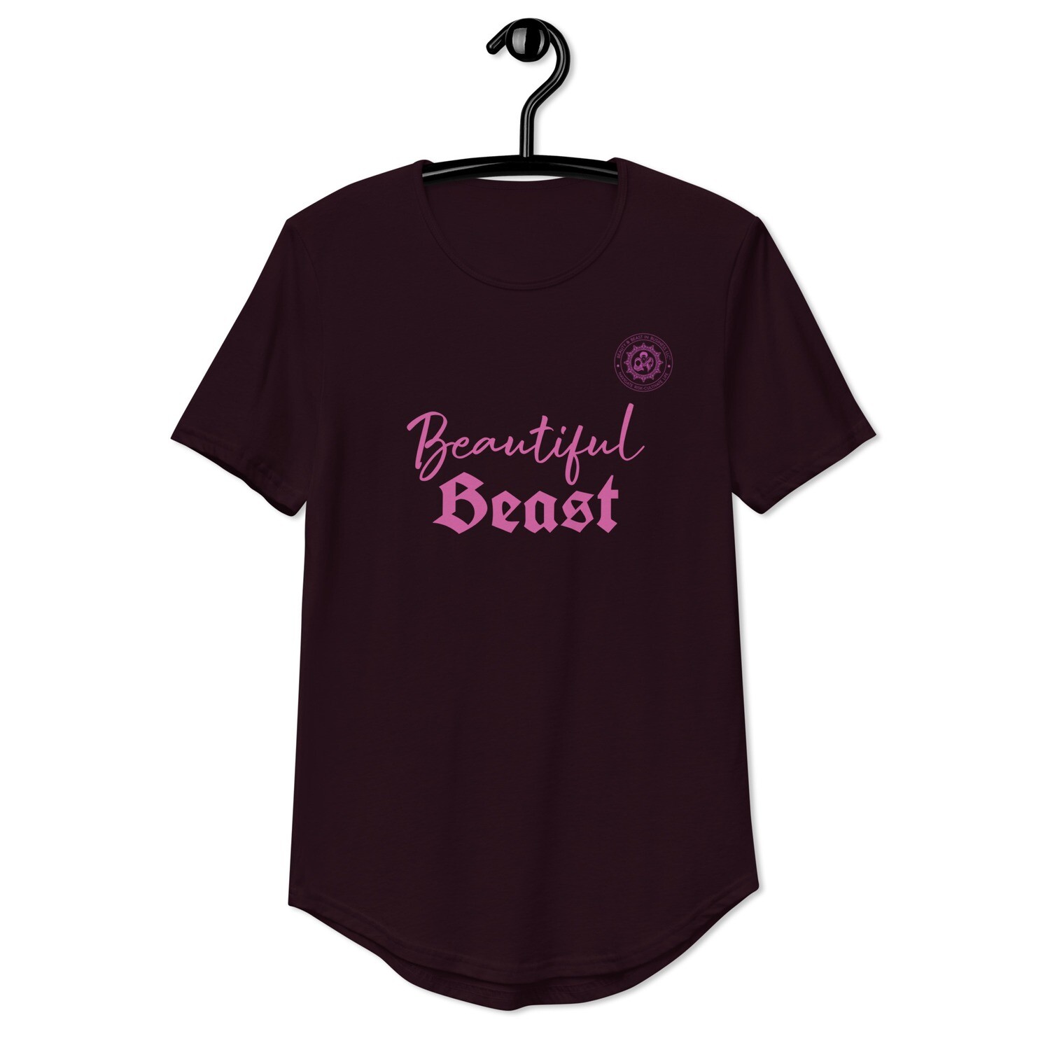 Beautiful Beast Curved Hem T-Shirt