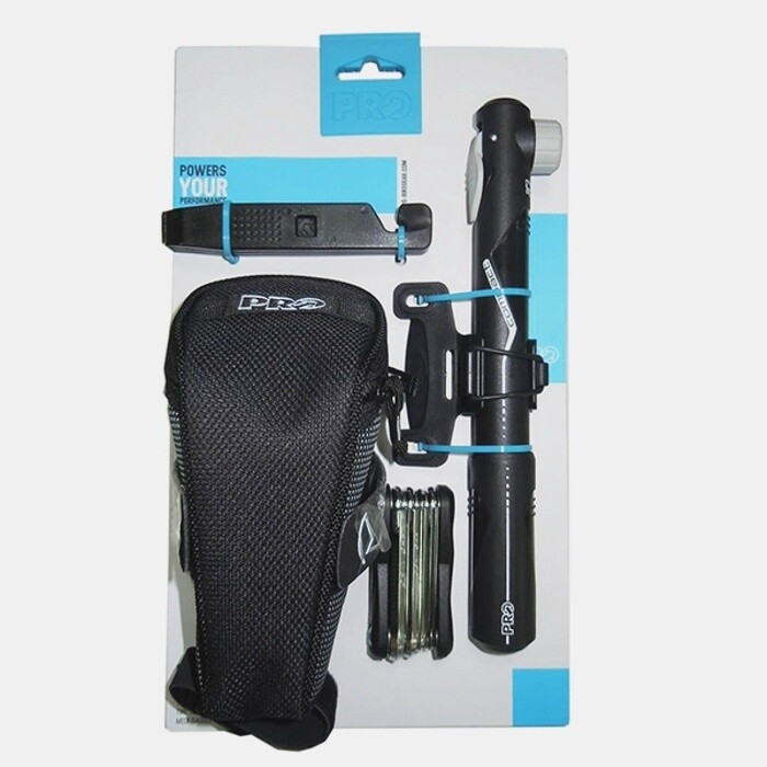 PRO Combi Pack (Inc. Saddlebag Medi+Minipump+Minitool+Tire Levers)