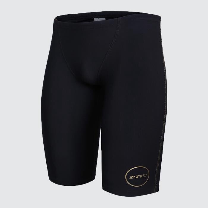 FINA APPROVED MF-X &#39;MARK FOSTER&#39; MEN&#39;S JAMMERS - PERFORMANCE GOLD