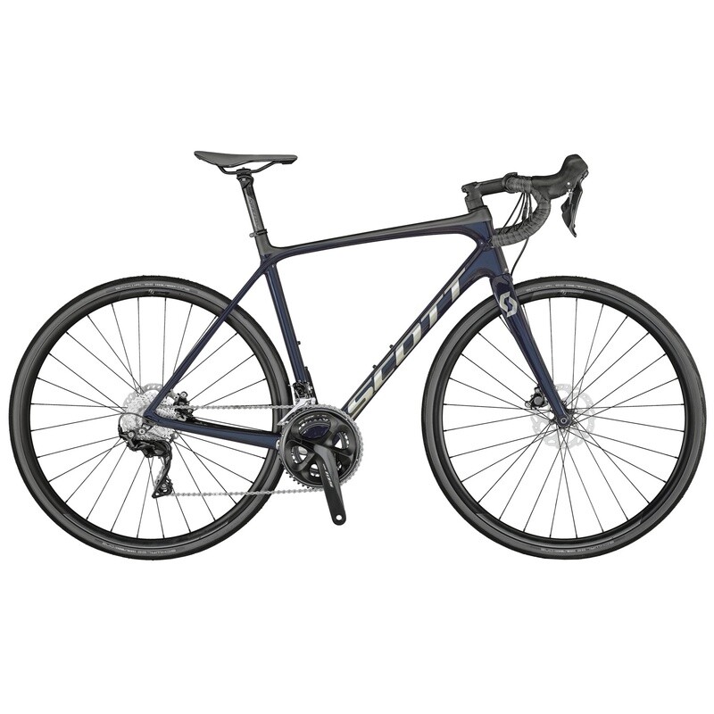 SCOTT ADDICT 20 DISC STELLAR BLUE BIKE 2021