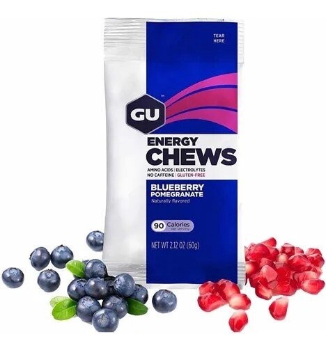 GU Energy Chews Blueberry Pomegranate