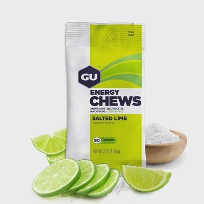 GU Energy Chews Salted Lime