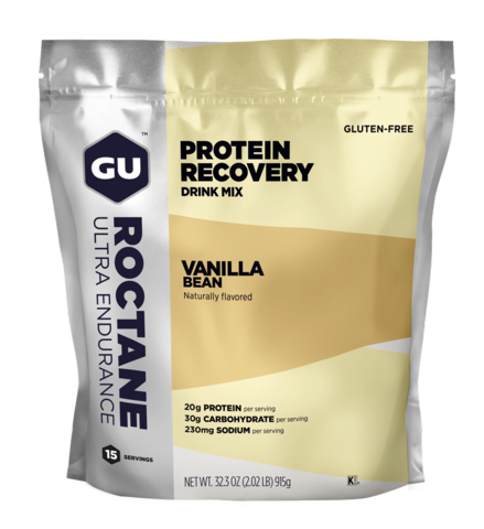 GU Roctane Protein Recovery Drink Mix, Flavour: vanilla