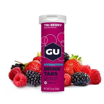 GU Hydration Drink Tabs, Flavour: Tri-Berry