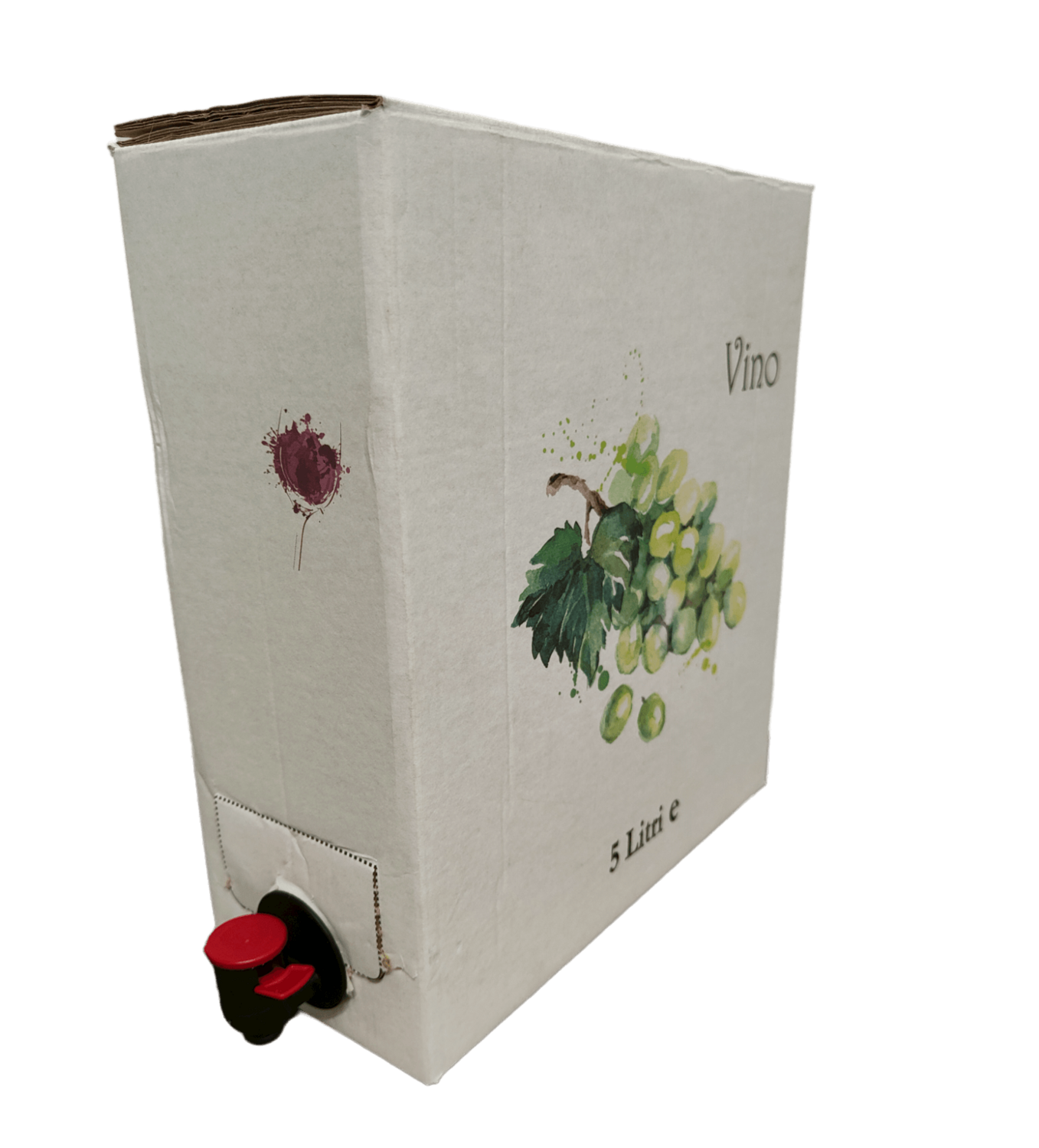 20 PZ BAG IN BOX 5 LITRI PER VINO