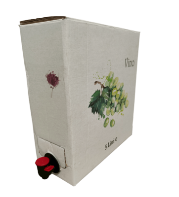 50 PZ BAG IN BOX 5 LITRI PER VINO