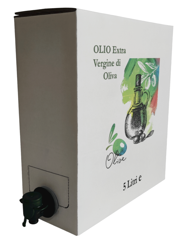 50 PZ BAG IN BOX 5 LITRI PER OLIO