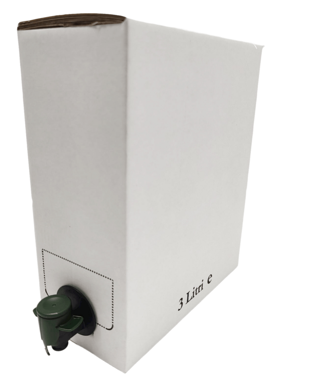50 PZ BAG IN BOX 3 LITRI PER OLIO/VINO