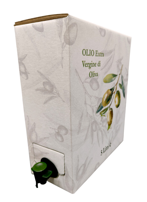 50 PZ BAG IN BOX 5 LITRI PER OLIO