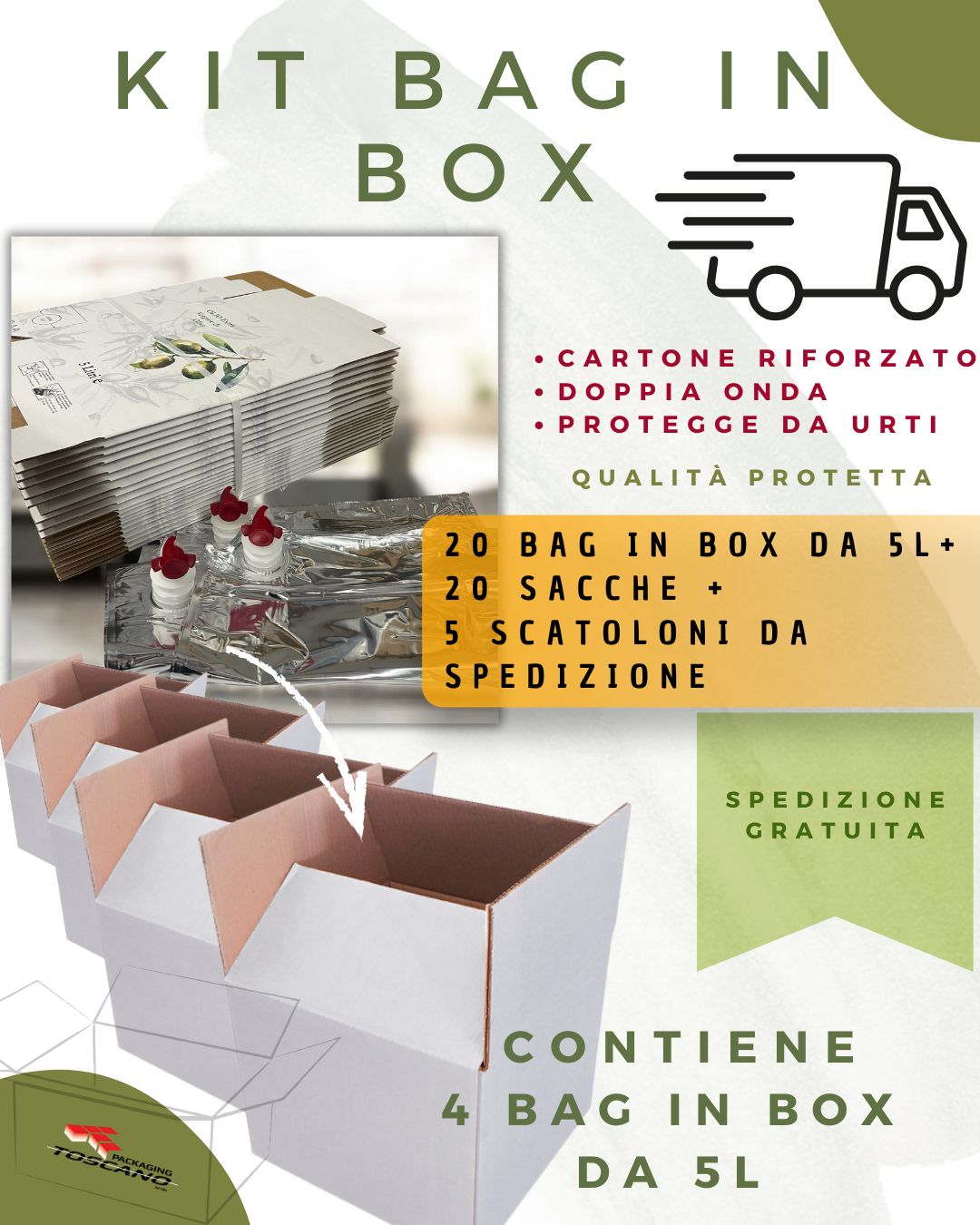 KIT BAG IN BOX  5 L