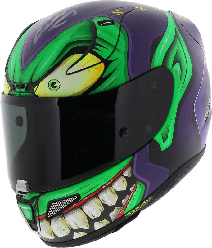 Casco Integrale HJC RPHA11 Green Goblin Marvel Casco Integrale HJC RPHA11 Green Goblin Marvel