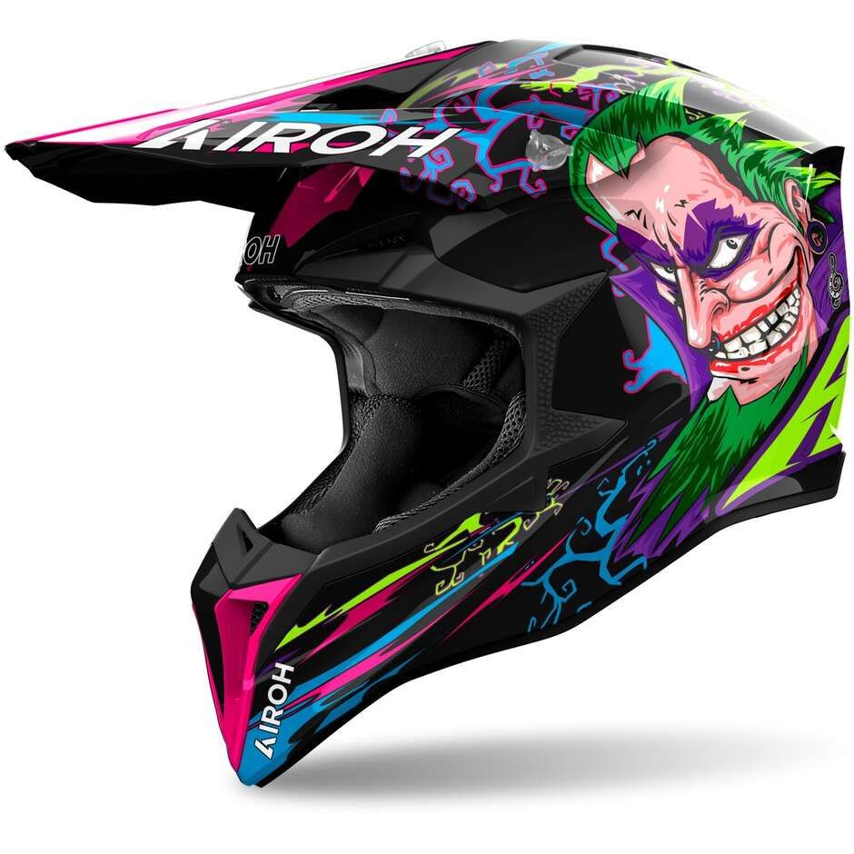 Casco Off-Road Airoh Wraaap Music