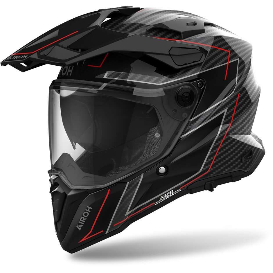 Casco Adventure Airoh Commander 2 Carbon Casco Adventure Airoh Commander 2 Carbon