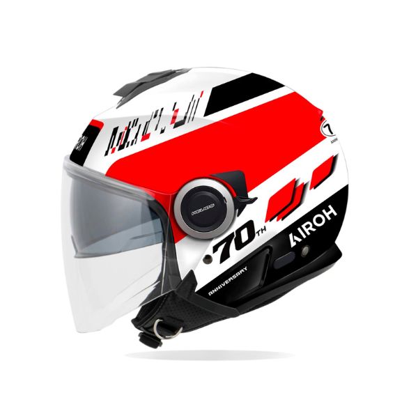 Casco Jet Airoh Helyos 70th Yamaha Anniversary Casco Jet Airoh Helyos 70th Yamaha Anniversary
