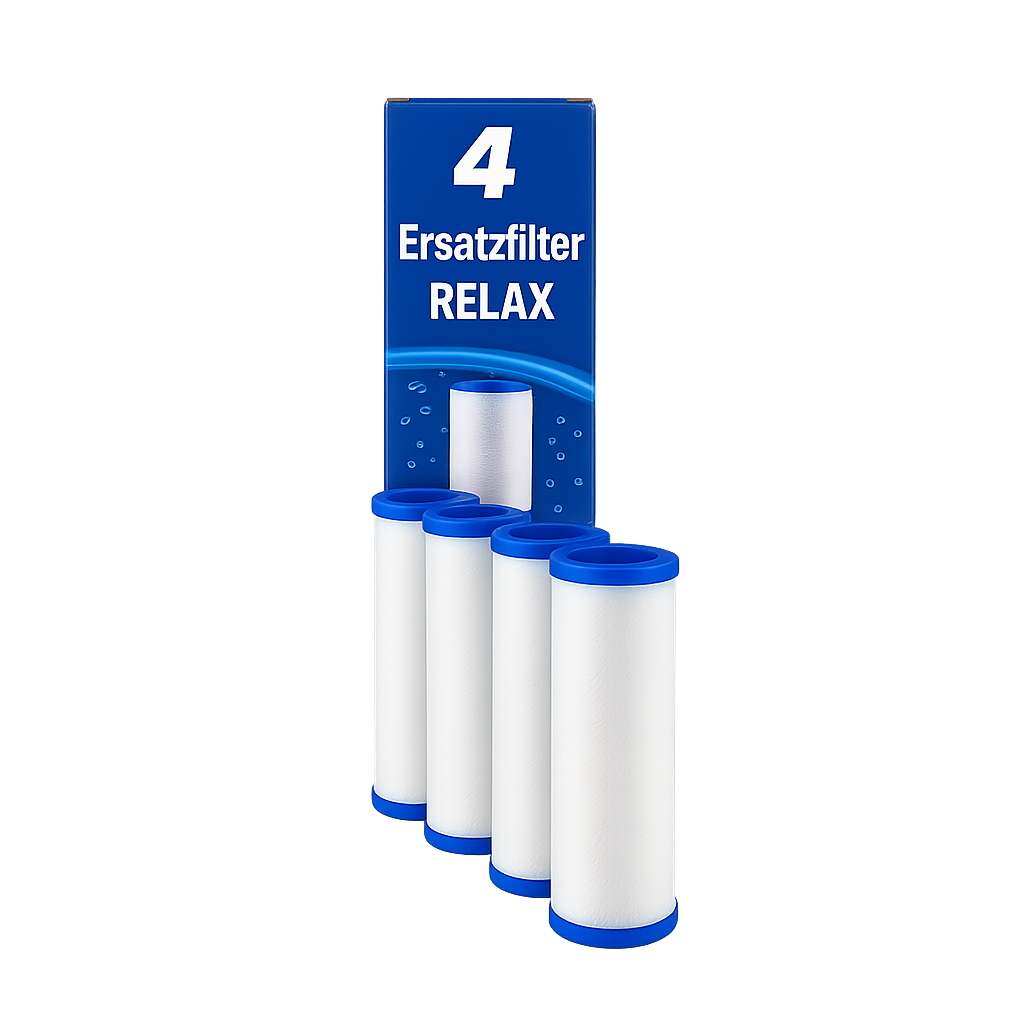 4er Set Ersatzfilter für Ihre Duschbrause Relax