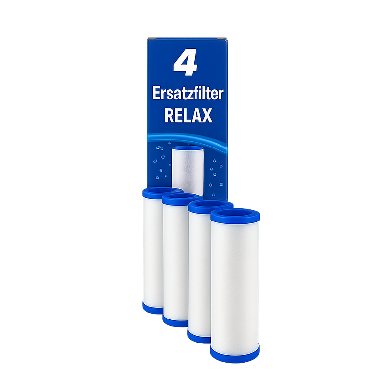 4er Set Ersatzfilter für Ihre Duschbrause Relax 4er Set Ersatzfilter für Ihre Duschbrause Relax