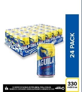 Aguila - lata x 24 unds de 330 ml