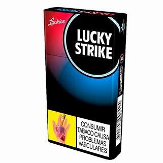 LUCKY AZUL CAJETILLA DE 10
