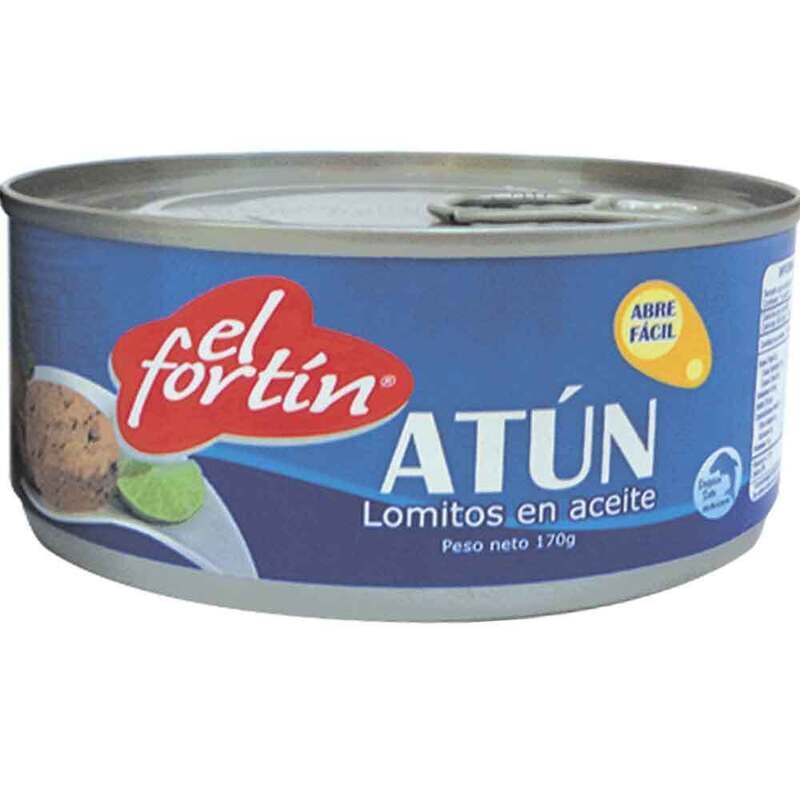 ATUN ACEITE LOMITO EL FORTIN 170ML