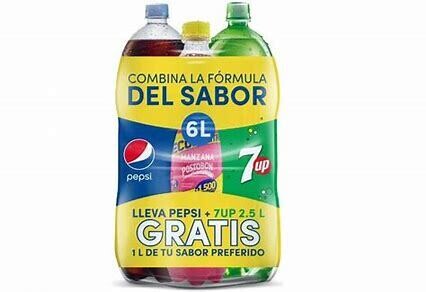 GASEOSA PIÑA PEPSI MANZANA 1.25