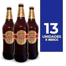 CLUB COLOMBIA 850ML CAJA X 13 UNIDADES DE 850ML