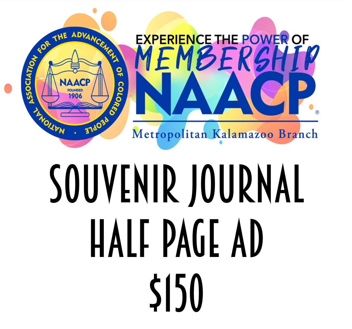 Souvenir Journal - Half Page Ad