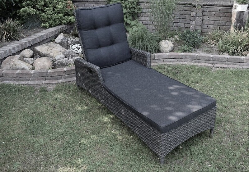 Kano Polyrattan-Gartenliege Kir-Royal-112-A-L Kano Polyrattan-Gartenliege Kir-Royal-112-A-L