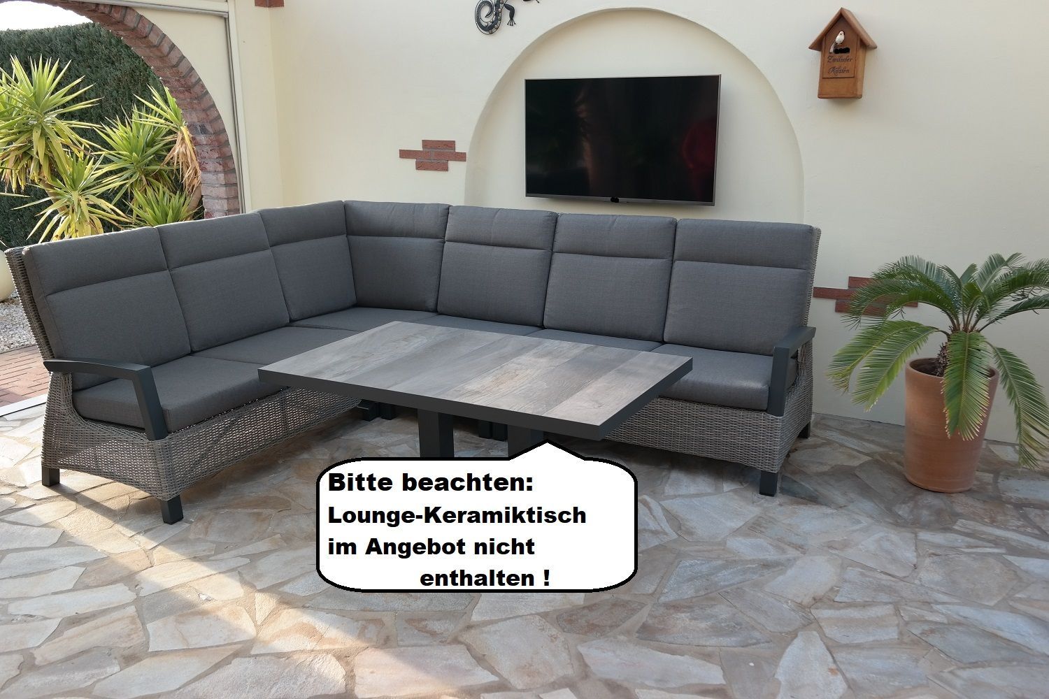 Set Kir-Royal-113-G-Lounge ohne Keramiktisch