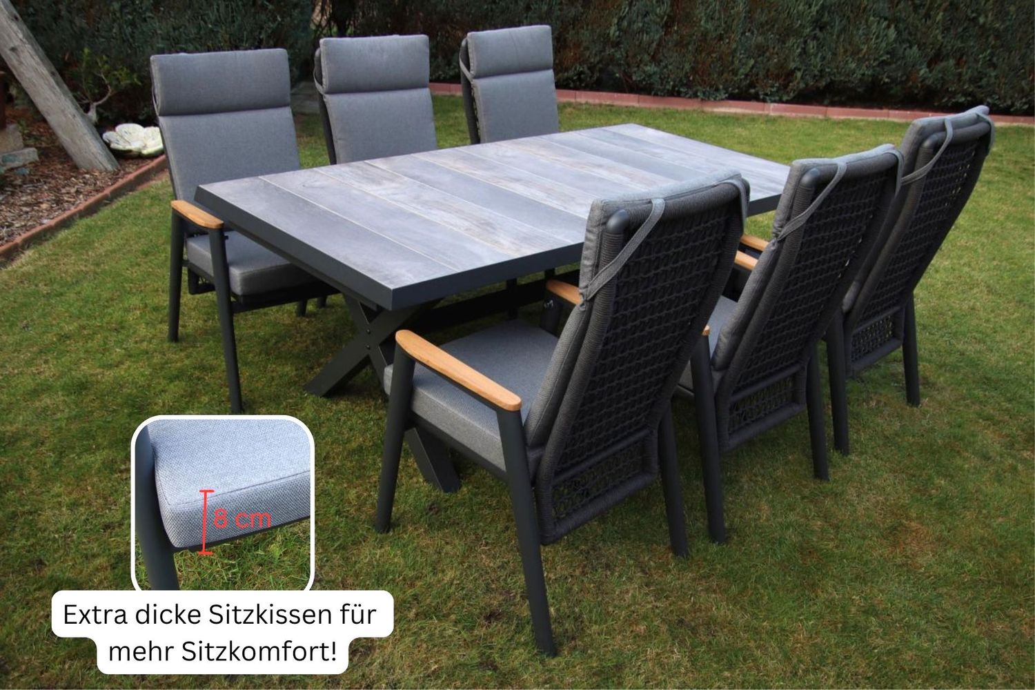 Gartenmöbelset Kir-Royal-118-G-H