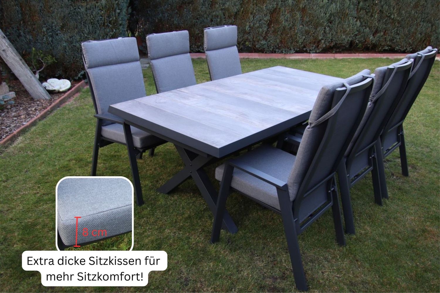 Gartenmöbelset Kir-Royal-132-G-H