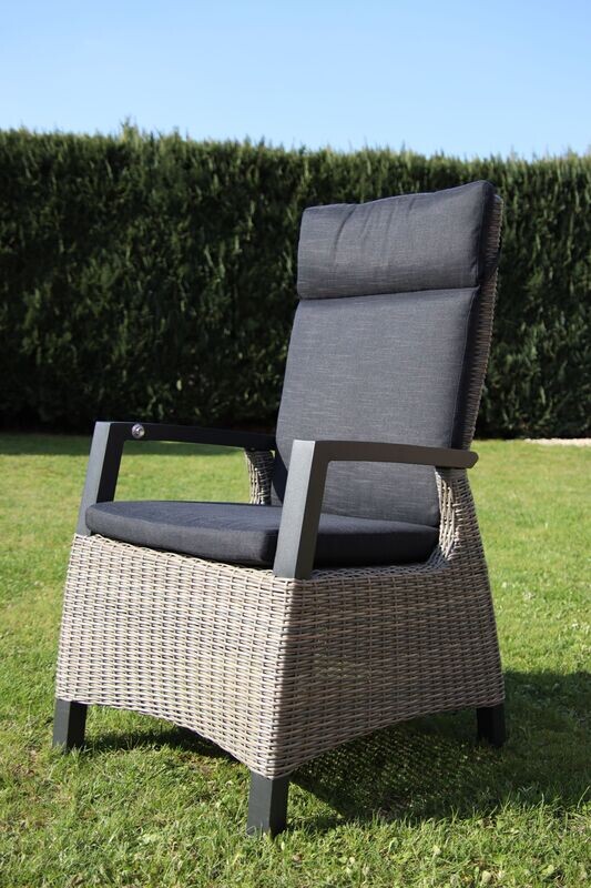 Kano Polyrattan-Gartenstuhl Kir-Royal-113-A-St