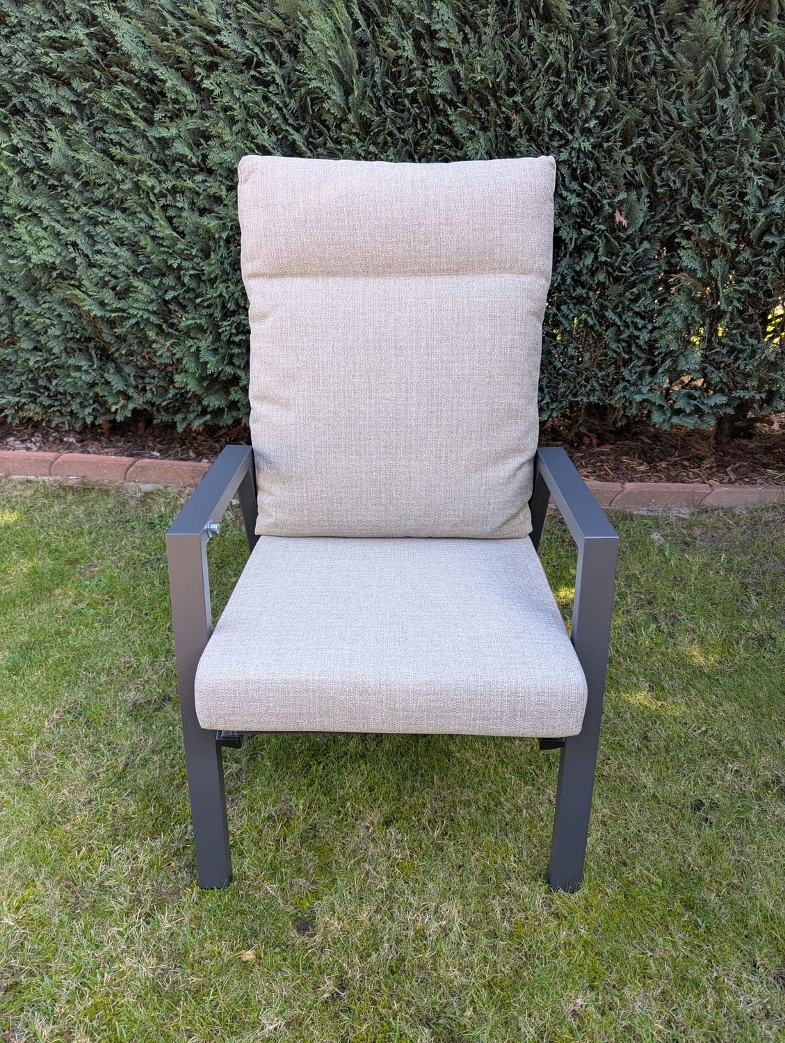 Kano Aluminium-Gartenstuhl Kir-Royal-129-B-XL Neuheit: Mit 10 cm Sitzkissenstärke ! Kano Aluminium-Gartenstuhl Kir-Royal-129-B-XL Neuheit: Mit 10 cm Sitzkissenstärke !