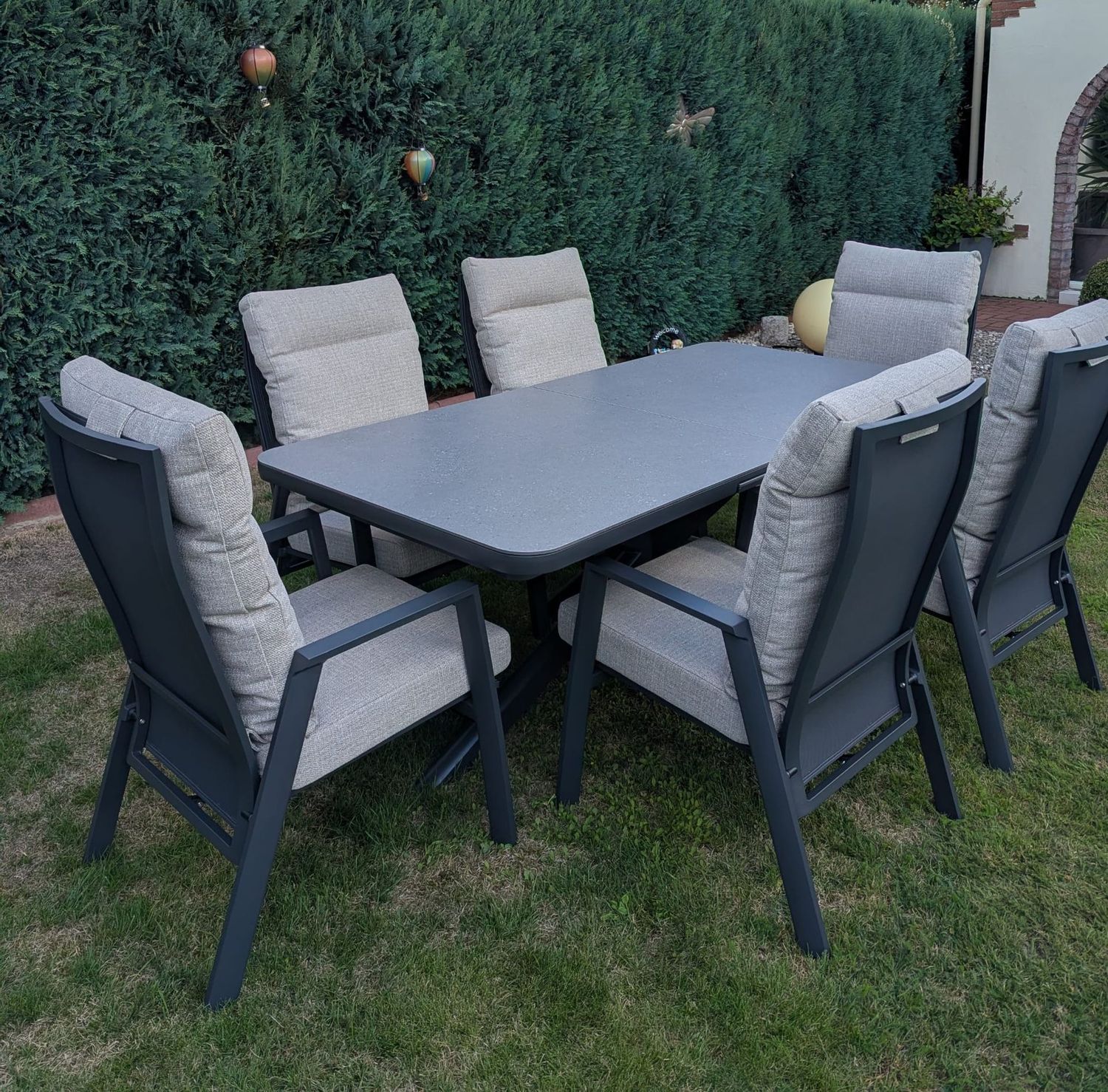 Gartenmöbelset Kir-Royal-116-B-XL Neuheit: Mit 10 cm Sitzkissenstärke ! Gartenmöbelset Kir-Royal-116-B-XL Neuheit: Mit 10 cm Sitzkissenstärke !